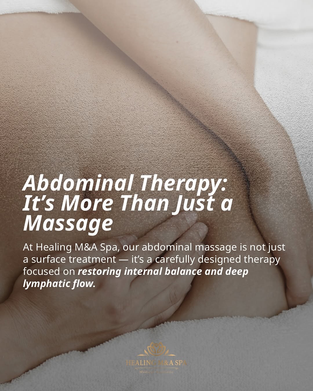 Body massage — wellness treatment