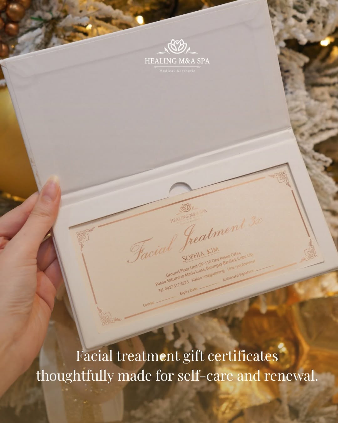 Healing M&A Spa treatment